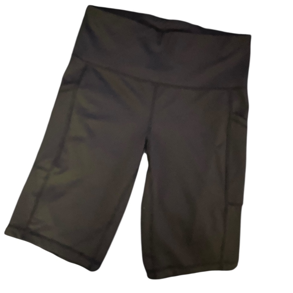 Ideology Black Bike Shorts Lightweight Athletic Wear S GUC